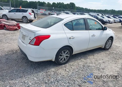 2019 Nissan Versa 1.6 Sv z USA, uszkodzony, nr VIN 3N1CN7AP0KL815679